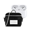 Ideal of Sweden Poppy Quilted Black Apple Earbud Bag (Generation 1, 2, and Pro)