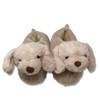 Fluffy Dylan Dog Slippers Novelty Fleece Lined One Size Adult up to 8