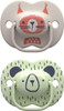Tommee Tippee Moda Woodland Pacifiers with Symmetrical Design 6 -18 months