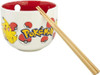 Pokémon Pikachu Ceramic Rahmen Bowl and Chopsticks