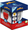 Spiderman Inverted Head Shape Drinking Glass 150ml