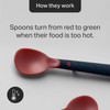 Tommee Tippee Heat Sense Weaning Spoons 4+ Months, Pack of 4