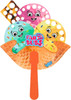 10 Packs of Bubble Magic Fan Bubs Ice Cream Sundae Bubble Solution with Hand Fan