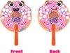 10 Packs of Bubble Magic Fan Bubs Doughnut, Bubble Solution with Hand Fan