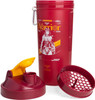 Smartshake 900ml Protein Shaker Bottle Wonder Woman Red Amazonian Warrior