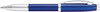 Sheaffer 100 Glossy Blue  Lacquer Rollerball Pen with Chrome Trim