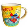 Set of 4 Lilo and Stitch Ceramic Mugs 'Under the Sea' in Yellow