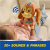 Paw Patrol, Liberty Talking Plush, 20 Sounds and Phrases, 12" Puppy, Age 3+