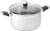 *PACK OF 4*  Tefal Emotion 24cm Stainless Steel Induction Casseroles