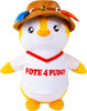 BANDAI Pudgy Penguins Vote 4 Pudgy Outfit Huggable Plush Toy 30cm (12")