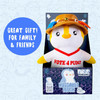 BANDAI Pudgy Penguins Vote 4 Pudgy Outfit Huggable Plush Toy 30cm (12")