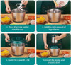 LATHAM & HALL Multi-Functional Food Blender – Green & Silver– 2 Speed Settings