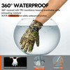Camo Style Ski and Snowboard Gloves Large -20c Coldproof and Waterproof