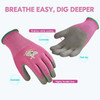 Kids Bumble Bee Small Garden Gloves Green, Blue or Pink
