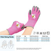 Kids Bumble Bee Small Garden Gloves Green, Blue or Pink