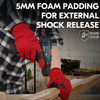 Safety Work Gloves for Builders, Gardening, and Light Duty Mechanics Large
