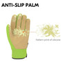 Ladies Heavy Duty Faux Leather Thornproof Gardening Gloves Green or Pink