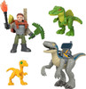 Imaginext Jurassic World Dinosaur Toys, Track & Trail Dino Pack with Owen Grady