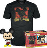 Funko POP Disney Mickey and Friends Mickey Mouse Vinyl Figure and Cotton T-Shirt