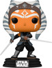 Funko POP Star Wars The Mandalorian Ahsoka Tano Figure + Cotton T-Shirt Large