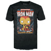 Funko POP Christmas Holiday Iron Man 100% Cotton T-Shirt Large