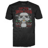 Funko POP Star Wars Holiday Stormtrooper Snowman 100% Cotton T-Shirt Small