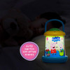 Peppa Pig Night Light 360° Magical Scene Lantern with Auto-Off USB/Battery