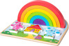 Melissa & Doug 33008 Blues Clues And You, Wooden Rainbow Stacking Puzzle