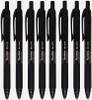Paper Mate Brite Elite Alfa 1.0mm Retractable Black Ink Ballpen 8 Pack