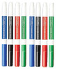 Paper Mate Low Odour Whiteboard Markers, Fine Tip, Assorted Ink Colours, 8 Count