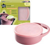 Tommee Tippee Collapsible Silicone Snack Pot with Spill-Proof Lid Pink