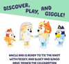Bluey 4 Figure Pack Wedding Time Uncle Rad and Frisky's Wedding Day