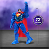 DC Comics Metal Force Superman Action Figure 12-Inch (30cm) with 3D Card
