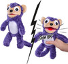 Simba SCREAMERZ Mischief Monkey 30cm Interactive Soft Plush Toy Suitable age 5+