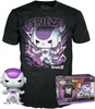 Funko POP Vinyl Figure and Tee Dragon Ball Z Frieza 4th Form Metallic 861 Large