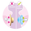 MAM Supreme Dummy Silicone Soother 6 Months + Koala Design with Steriliser Case