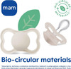 MAM AIR Latex Dummy Soother Twin Pack Blue and Green 6 Months + With Case