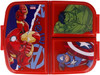 Marvel Avengers 3 Compartment Sandwich Lunch Box