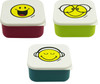 Zak Designs Smiley Small Classic Lunch Box (12cm X 12cm X 6cm)