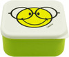 Zak Designs Smiley Small Classic Lunch Box (12cm X 12cm X 6cm)