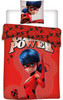 Miraculous Ladybug 'Girl Power' Duvet Cover and Pillow Case Single (U.S Twin)