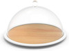 Zak Designs Osmos Melamine Cheese Platter with Domed Lid