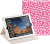 Trendz Protective Folio Case with Built-In Stand for iPad 2/3/4 - Pink Hearts