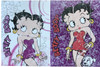 Betty Boop Twin Pack of Large Document Holders Matt Silk Finish