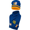 Paw Patrol Boys Hat and Scarf Set with Chase and Marshall Ages 3+