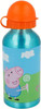 Peppa Pig Aluminium Drinks Bottle Blue 400ml