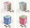Rufus Rabbit Tin Money Boxes for Girls and Boys