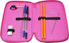 Hello Kitty Twin Compartment Filled Pencil Case with 25 Items