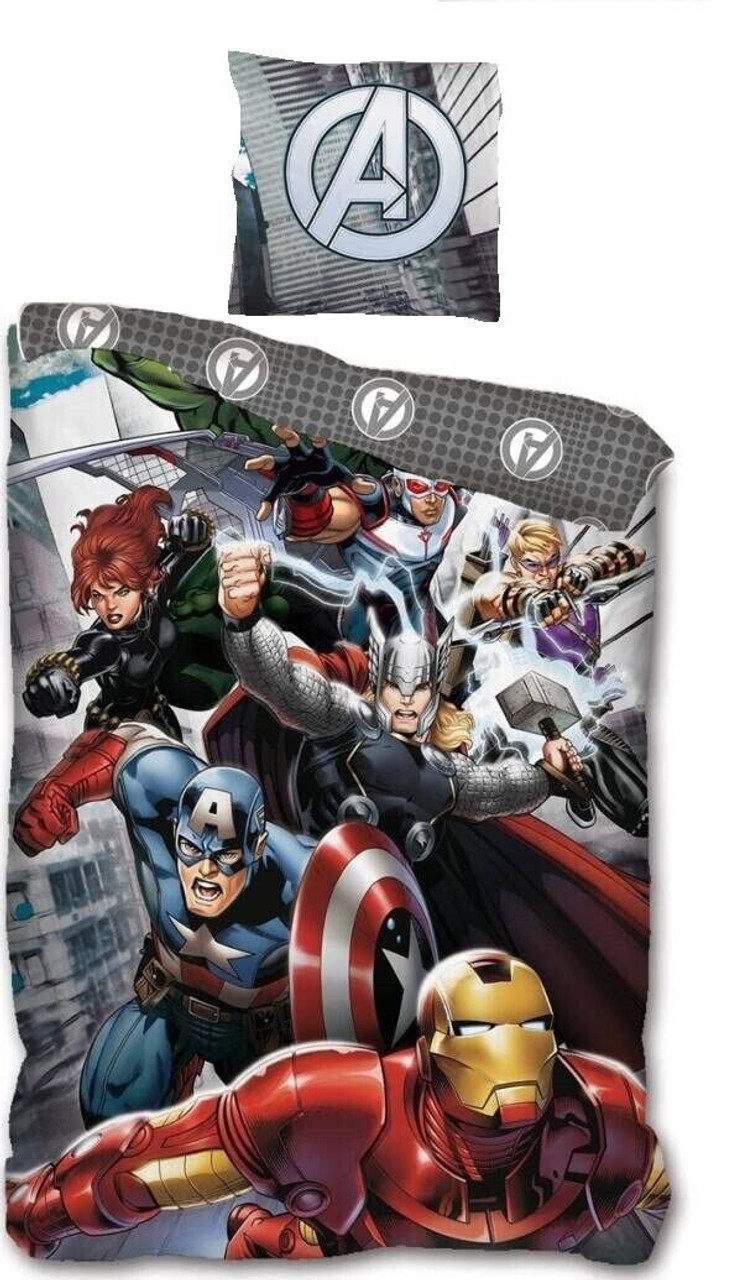 Twin avengers clearance bed set