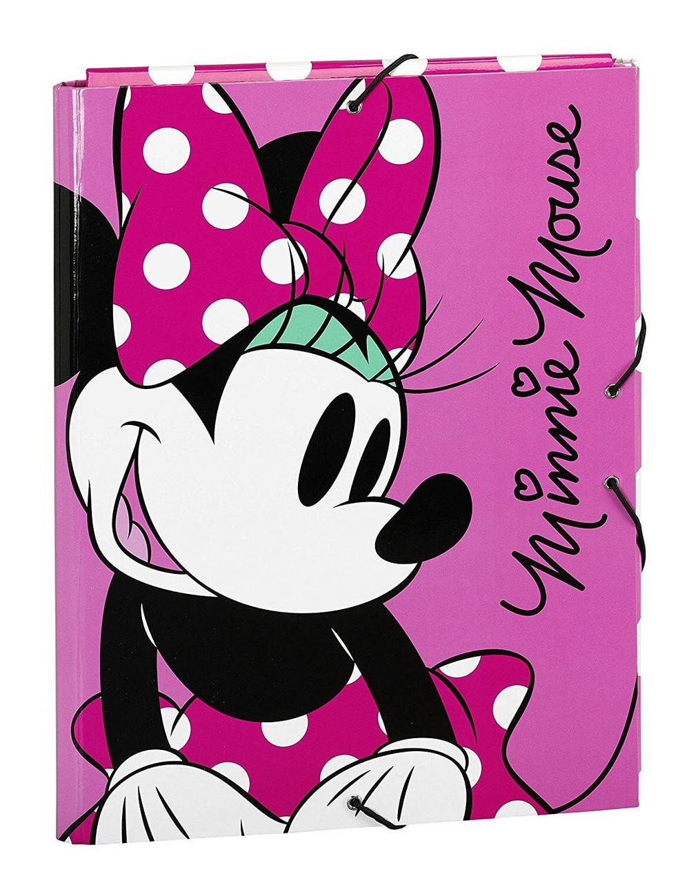Disney Minnie Mouse Document Folder with Elastic Closure - Big